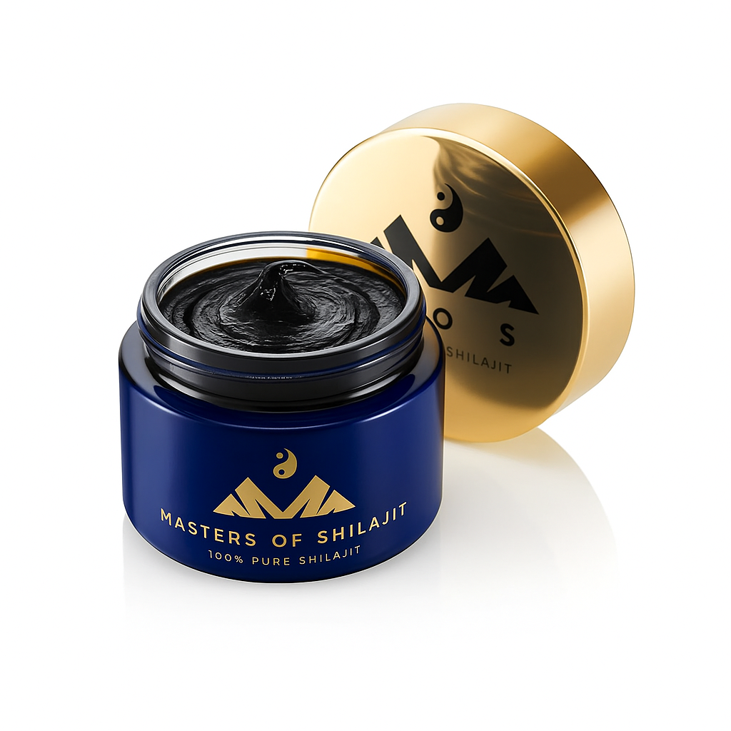 Masters of Shilajit pure Himalayan shilajit resin jar