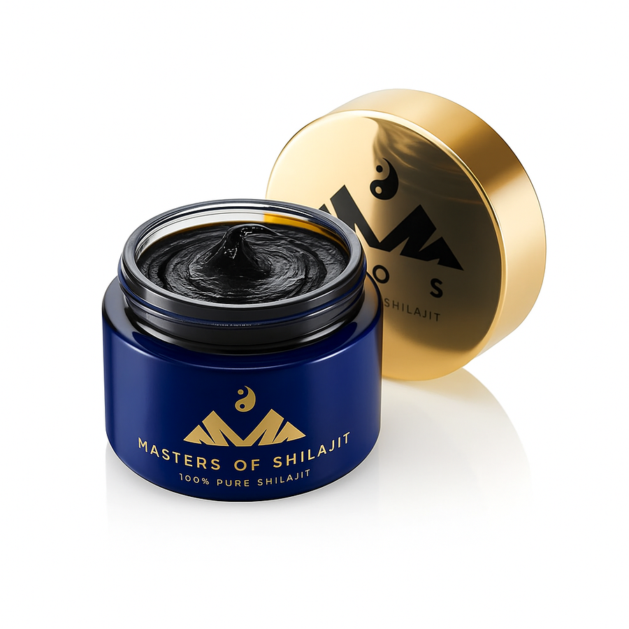 Masters of Shilajit pure Himalayan shilajit resin jar