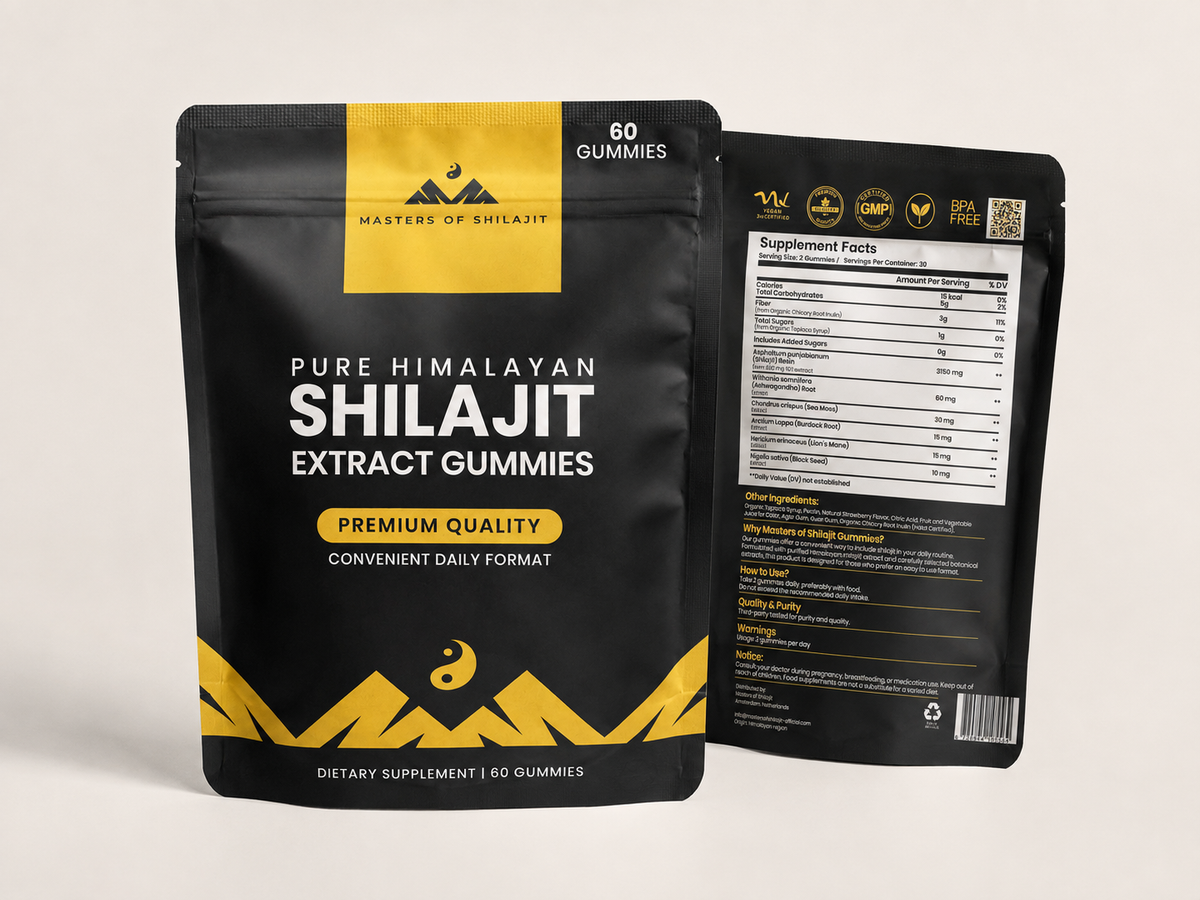 Gummies au Shilajit – Masters of Shilajit